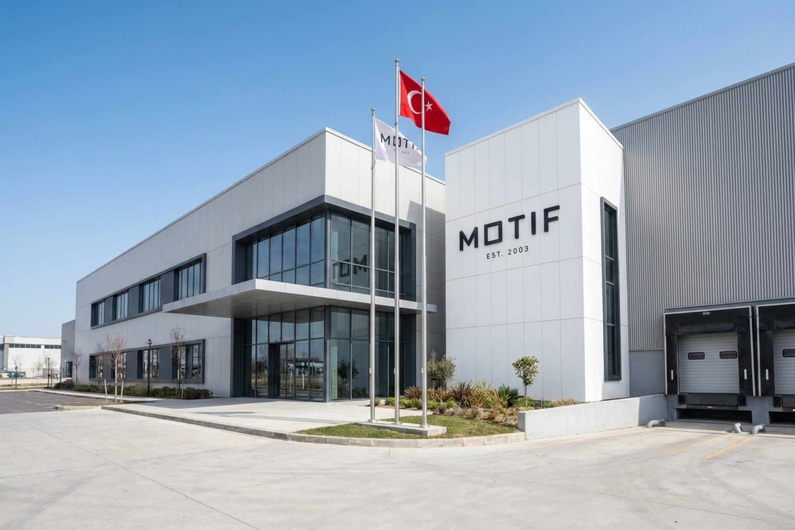 MOTIF facility loading dock